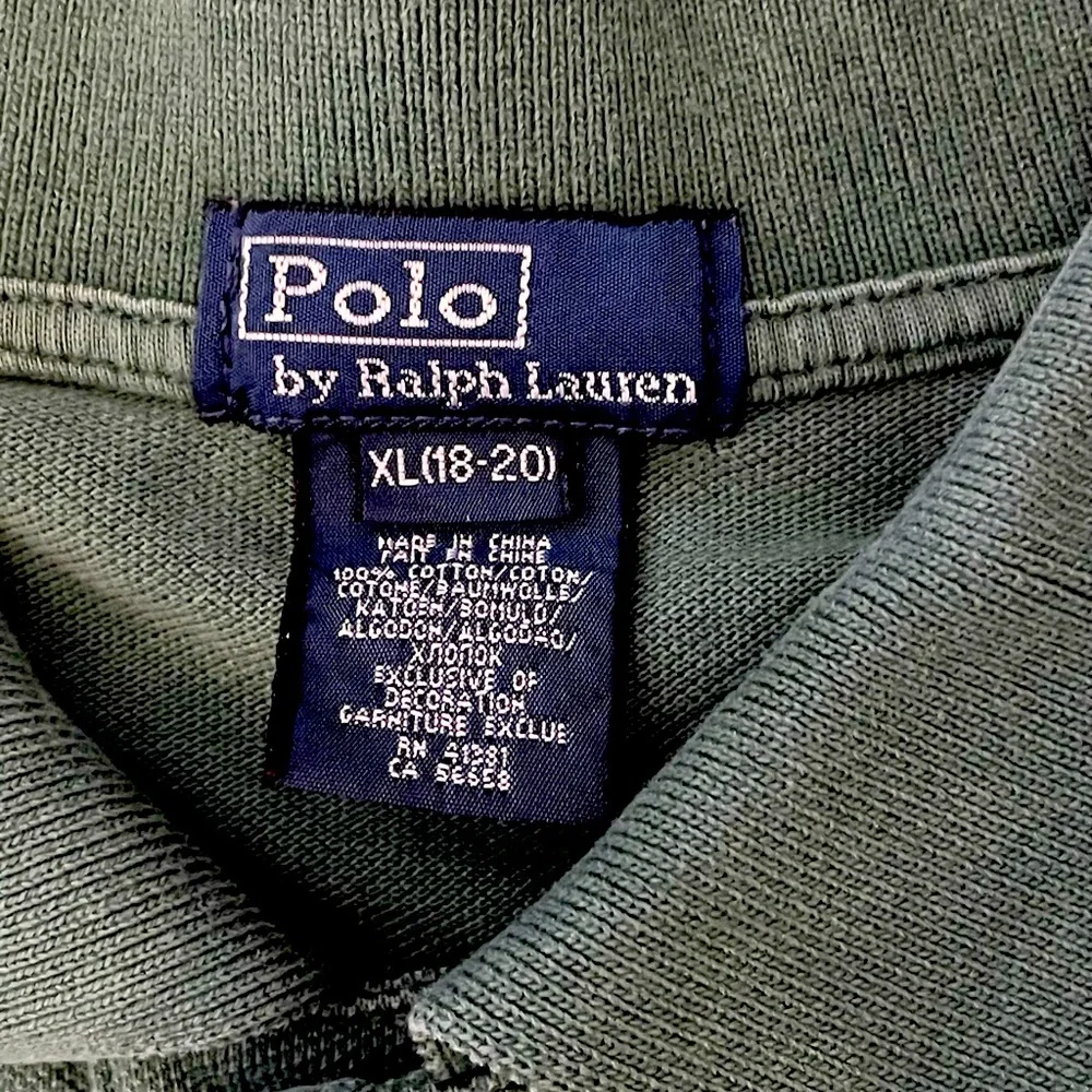 Ralph Lauren Green Polo Shirt